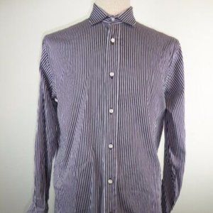 RALPH LAUREN BLACK LABEL stripe SHIRT M